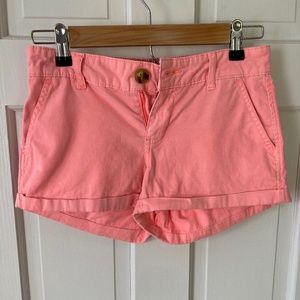 Pink shorts